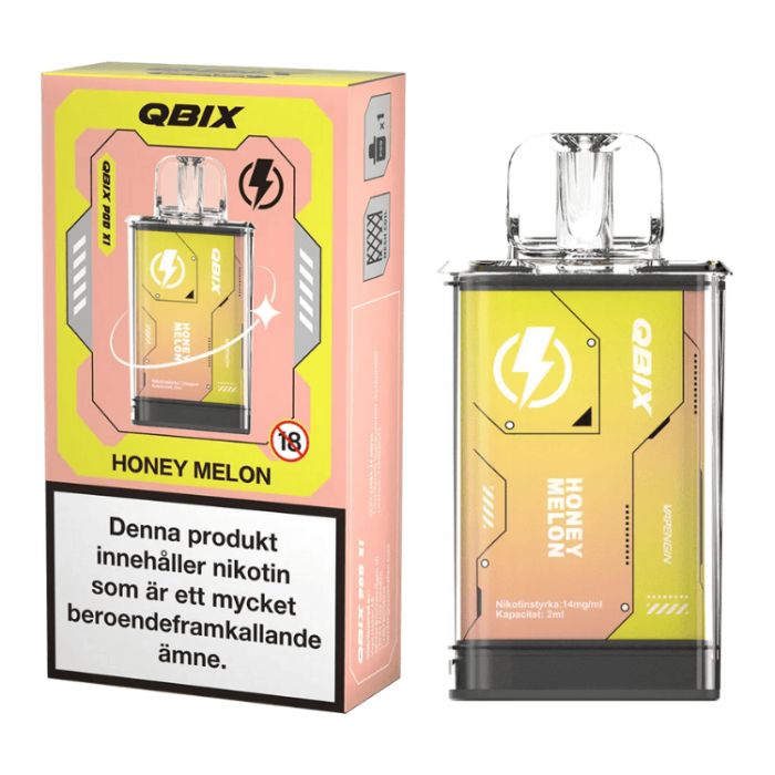  QBIX 14 MG Honey Melon 10-PACK