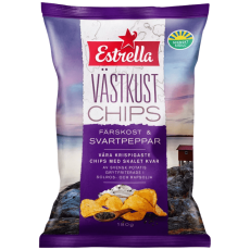  EST VK F&auml;rskost & Nymald Svartpeppar 10 X 180 G