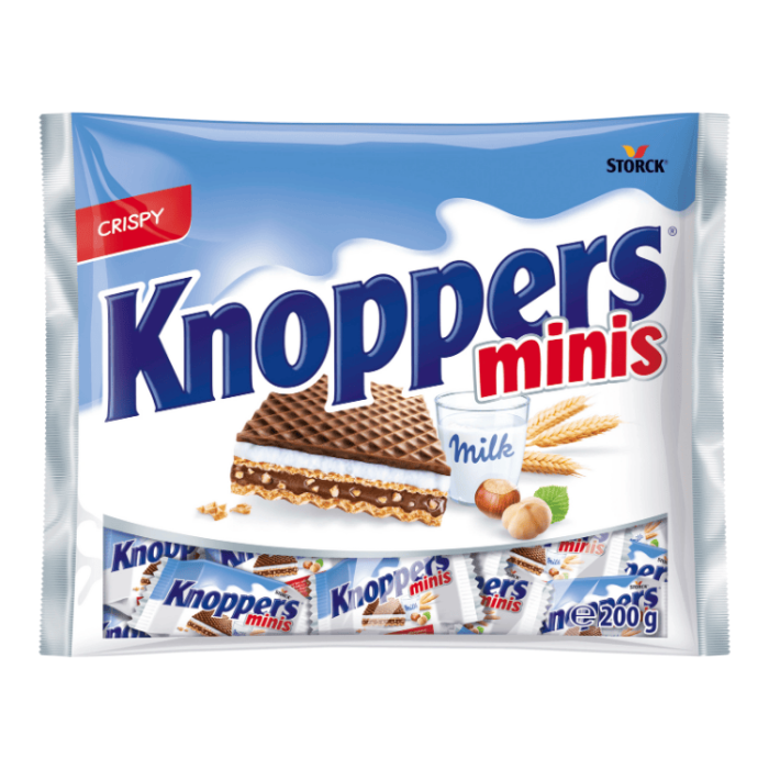  Knoppers Minis 12 X 200 G