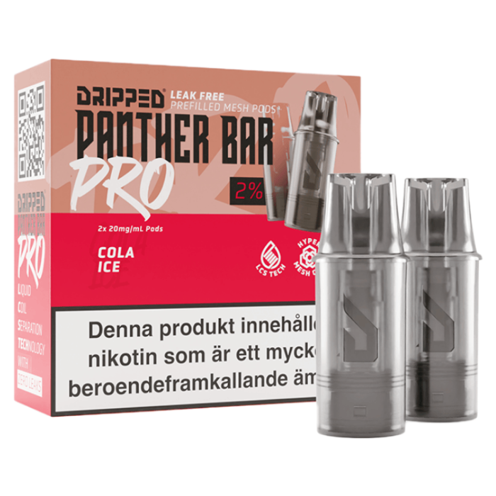  Dripped Panther Bar PRO POD Cola Ice 10-PACK