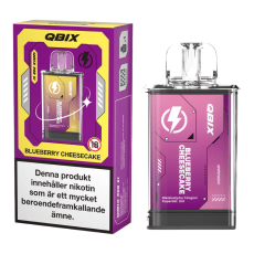  QBIX 14 MG Blueberry Cheesecake 10-PACK