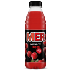 Mer Mer Lingon Sockerfri 12 X 50 CL