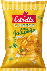  Estrella Cheese & Jalapeno Chips 20 X 160 G