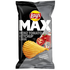  Lays MAX Heinz Ketchup 22 X 185 G