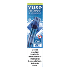  VUSE GO PEN 1000 Blueberry Ice 20mg