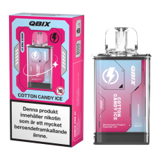  QBIX 14 MG Cotton Candy 10-PACK