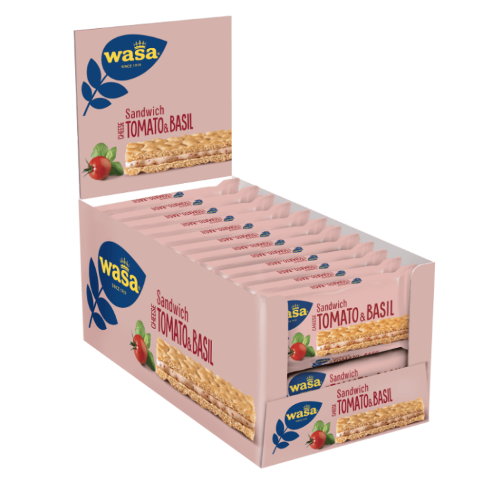 Wasa WASA Sandwich Tomato & Basil 24 X 40 G