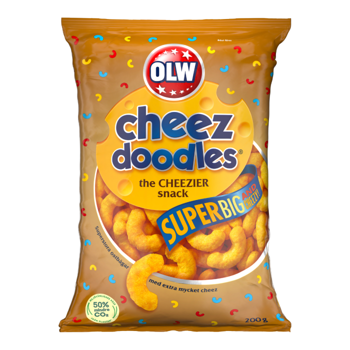 OLW OLW Super Cheez Doodles 15 X 200 G