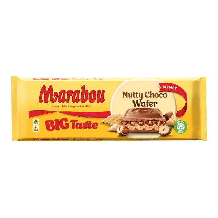 Marabou MAR Big Nutty Choco Wafer 13 X 270 G