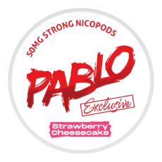  PABLO Exclusive 50 MG Strawberry Cheese. All White