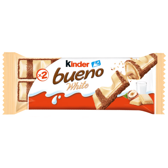 Kinder Kinder Bueno White Chokladbit 30 X 39 G