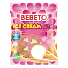  Bebeto Ice Cream Jelly 12 X 80 G