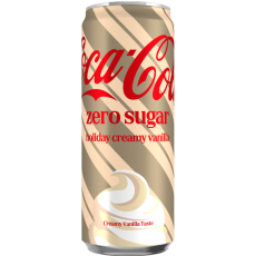  Coca Cola Zero Holiday Creamy Vanilla 20 X 33 CL