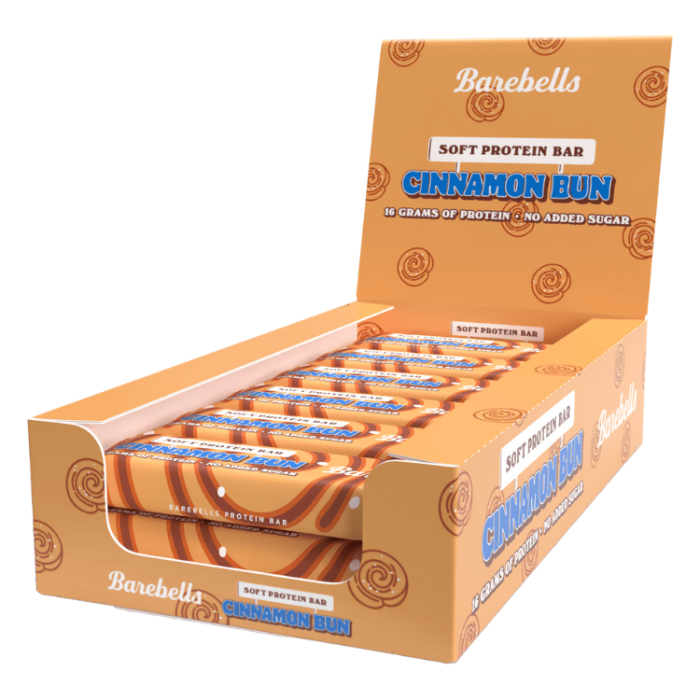  Barebells Bar Cinnamon Bun 12 X 55 G