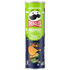  Pringles Passport Mexican Cheesy Jala. 19 X 165 G
