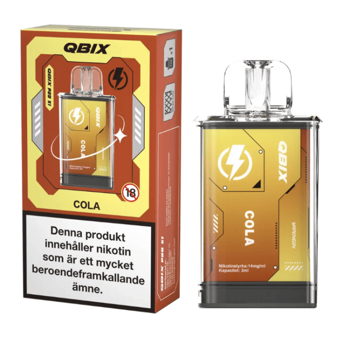  QBIX 14 MG Cola 10-PACK